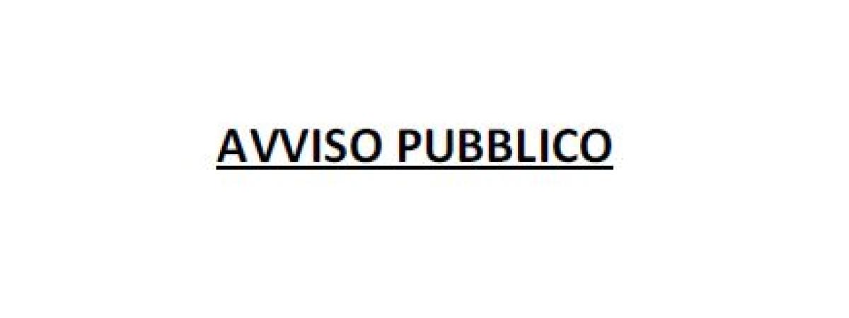 AVVISO PUBBLICO PER CONFERIMENTO INCARICHI ESTERNI